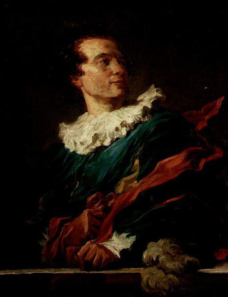 Jean Honore Fragonard Non in einem Phantasiekostem oil painting image
